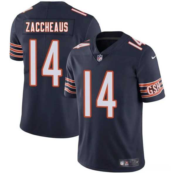 Men & Women & Youth Chicago Bears #14 Olamide Zaccheaus Navy 2025 Vapor Stitched Jersey,We sell and wholesale Men & Women & Youth Chicago Bears #14 Olamide Zaccheaus Navy 2025 Vapor Stitched Jersey on line form chian!